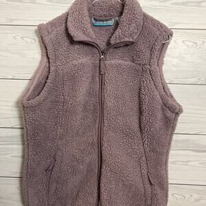 Free Country Fleece Vest Women’s Large • Outdoorcore Cabincore Fall Layering